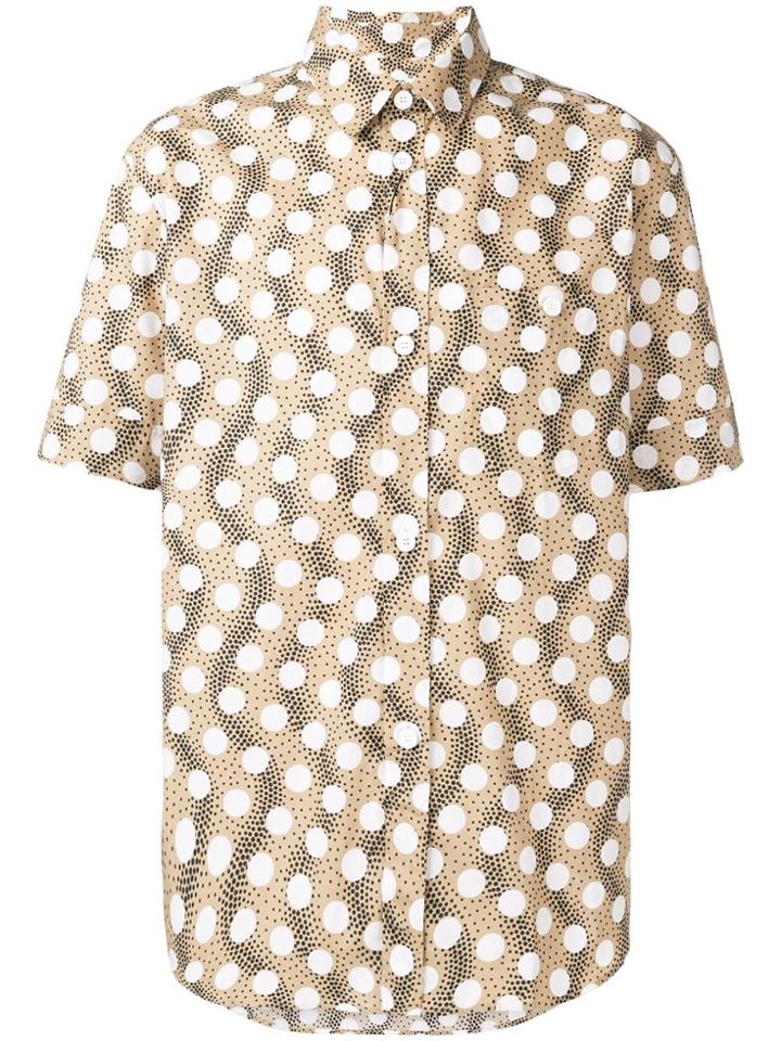 Kenzo Polka Dot Print Shirt - Neutrals