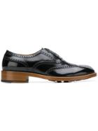 Maison Margiela Patent Brogues - Black