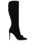 Alexandre Birman Bow Detail Knee-high Boots - Black