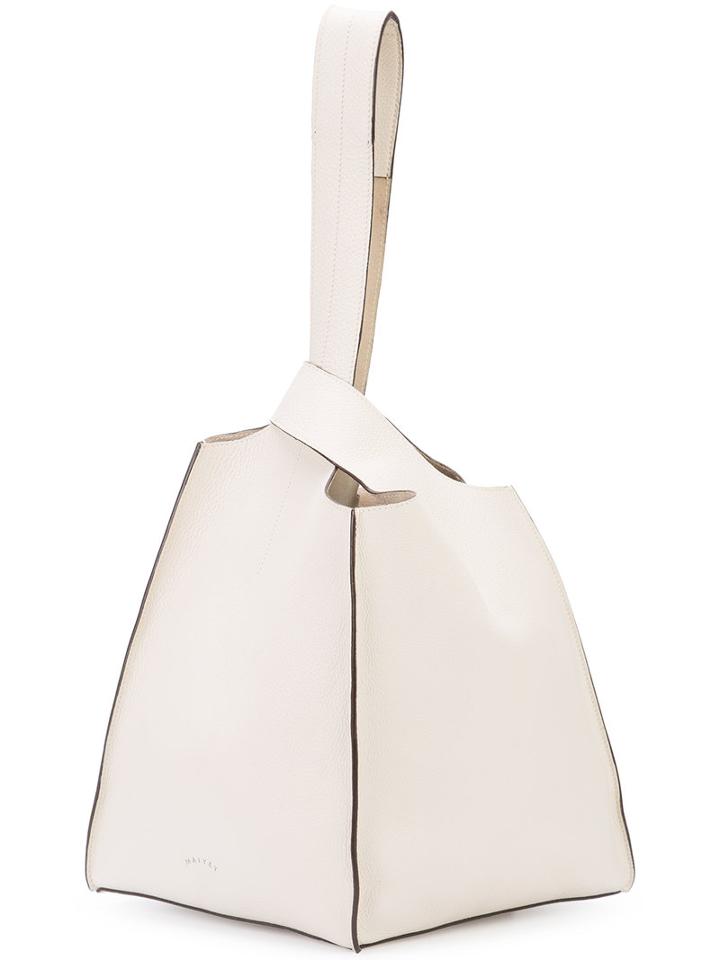 Maiyet - Hobo Bag With Clutch - Women - Calf Leather - One Size, White, Calf Leather