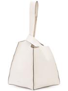 Maiyet - Hobo Bag With Clutch - Women - Calf Leather - One Size, White, Calf Leather