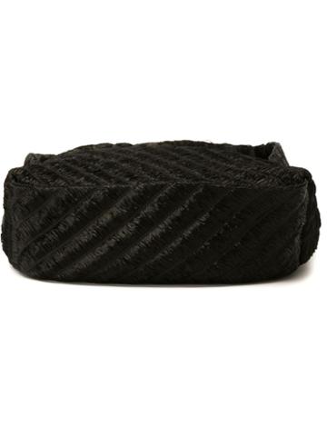 And Re Walker Round Cap, Women's, Black, Rayon/cotton/silk