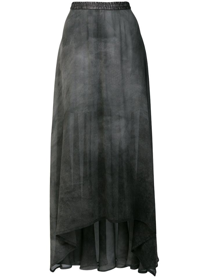 Ilaria Nistri High-low Skirt - Grey