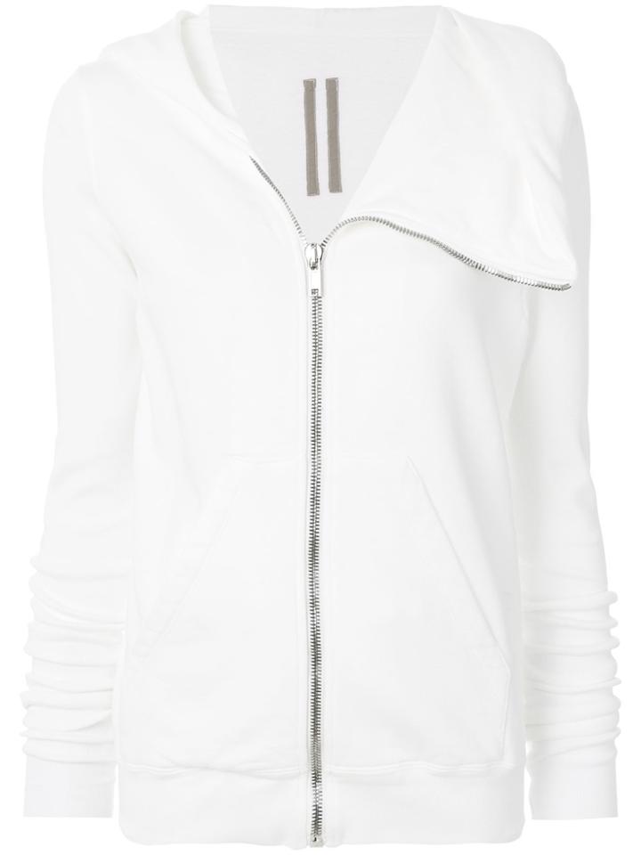 Rick Owens Drkshdw Mountain Hoodie - White