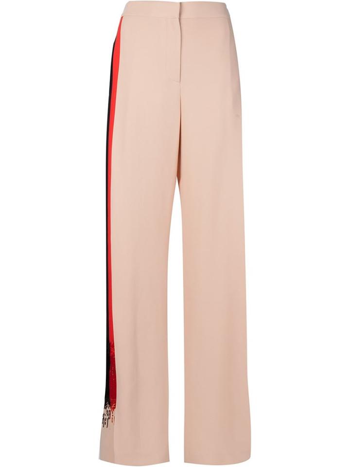 Emanuel Ungaro Colour Block Stripes High Waist Trousers