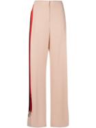 Emanuel Ungaro Colour Block Stripes High Waist Trousers