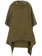 Philosophy Di Lorenzo Serafini Hooded Poncho - Green