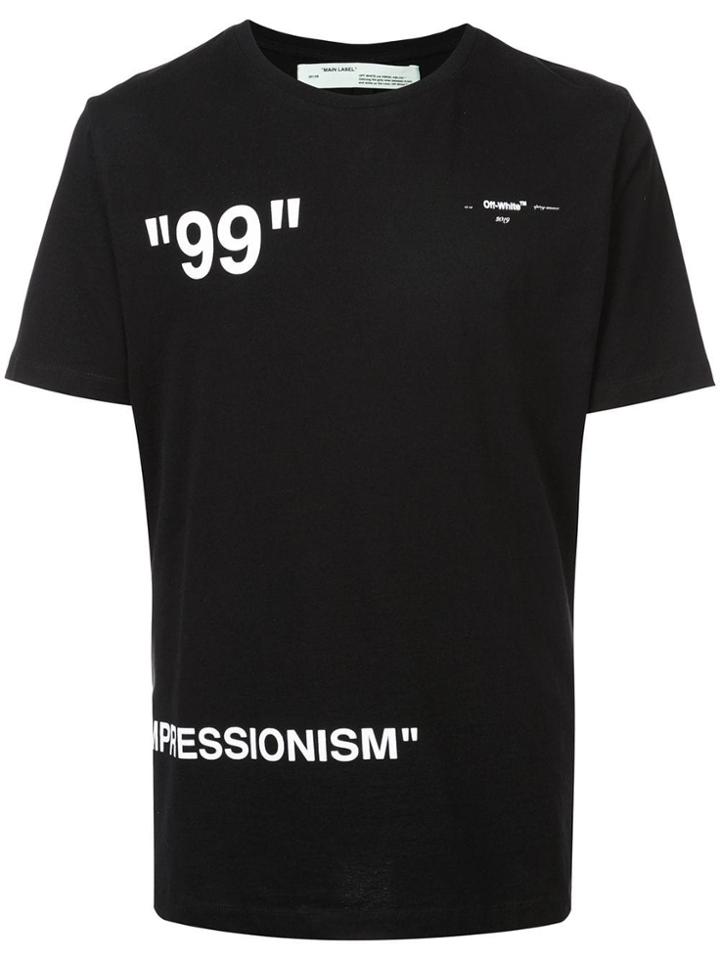 Off-white Ice Man S/s T-shirt - Black