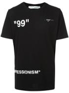 Off-white Ice Man S/s T-shirt - Black