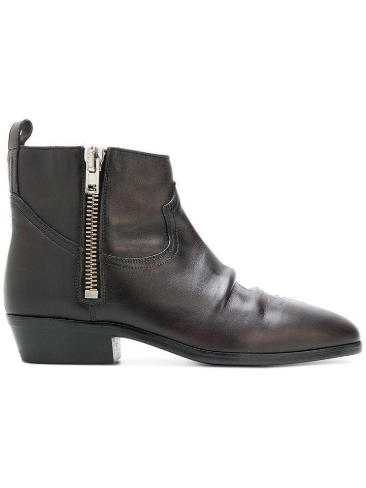 Golden Goose Viand Boots - Black
