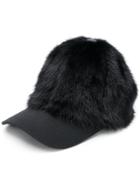 Simonetta Ravizza Furrissima Baseball Cap - Black