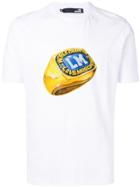 Love Moschino World Champions Print T-shirt - White