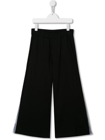 Lanvin Enfant Elasticated Waist Trousers - Black