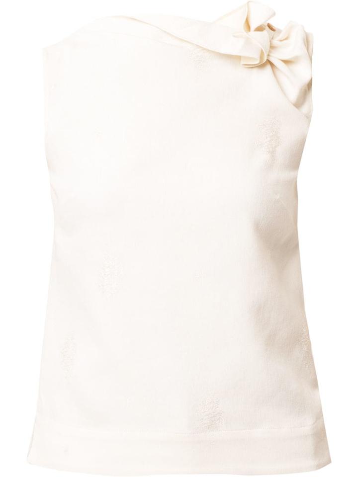 Palmer / Harding Jacquard Pierce Top - White