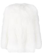 Numerootto Oversized Coat - White