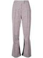 Rosie Assoulin Plaid Cropped Trousers - White