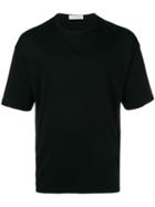 Mackintosh Black Cotton Crewneck T-shirt Gcs-025