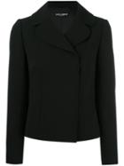 Dolce & Gabbana - Fitted Blazer - Women - Virgin Wool/silk/spandex/elastane - 44, Black, Virgin Wool/silk/spandex/elastane