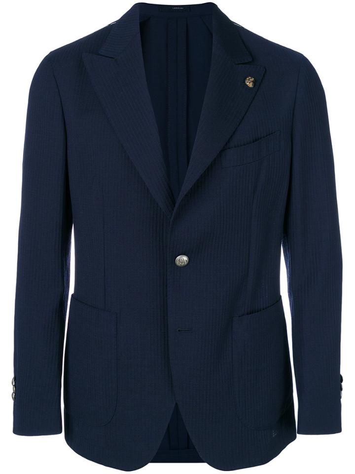 Gabriele Pasini Patch Pocket Blazer - Blue