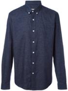 Ami Alexandre Mattiussi - Button-down Shirt - Men - Cotton - M, Blue, Cotton
