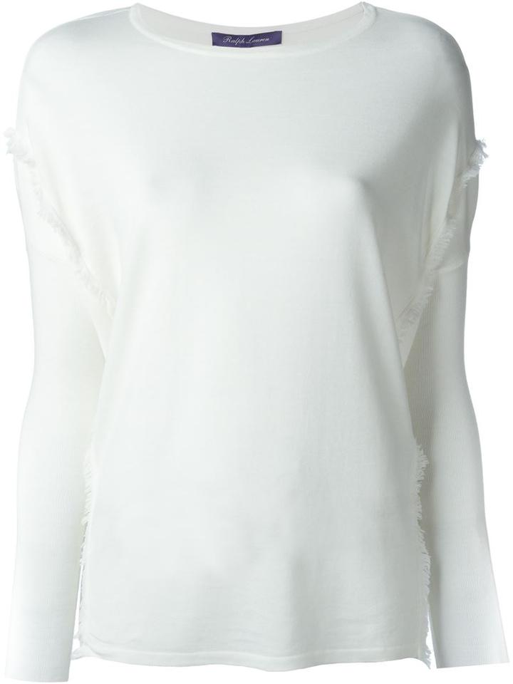 Ralph Lauren Raw Edge Detail Jumper