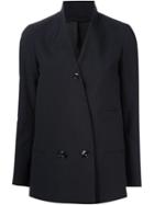 Lemaire Buttoned Blazer, Women's, Size: 38, Black, Virgin Wool