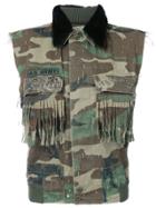 As65 Camouflage Gilet - Green