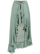 Clube Bossa Ruffled Delloref Skirt - Green