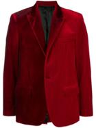 Golden Goose Deluxe Brand Two-tone Velvet Blazer - Red