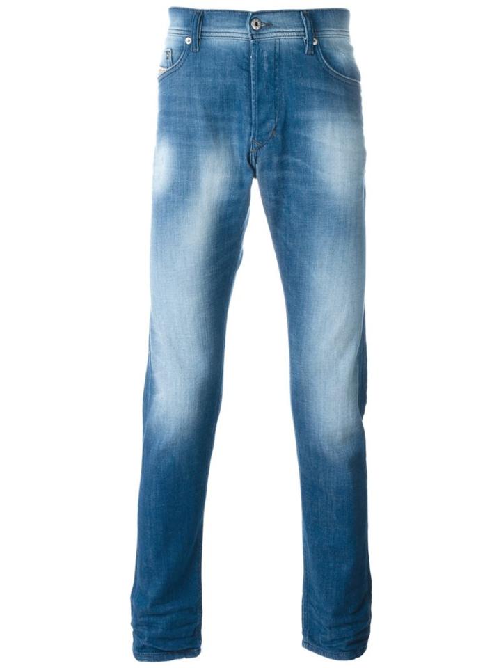Diesel 'tepphar 0855g' Jeans, Men's, Size: 33/32, Blue, Cotton/spandex/elastane