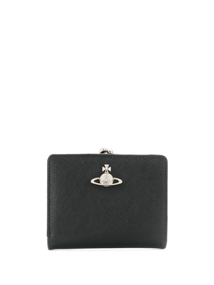 Vivienne Westwood Kiss Lock Wallet - Black