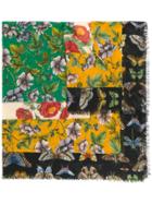 Gucci Flora Butterfly Print Scarf - Multicolour