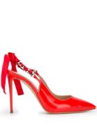 Casadei Chain-embellished Pumps - Red