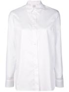Paul Smith - Boxy Shirt - Women - Cotton/cupro - 40, White, Cotton/cupro