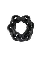 Monies Wood Chain Bracelet - Black