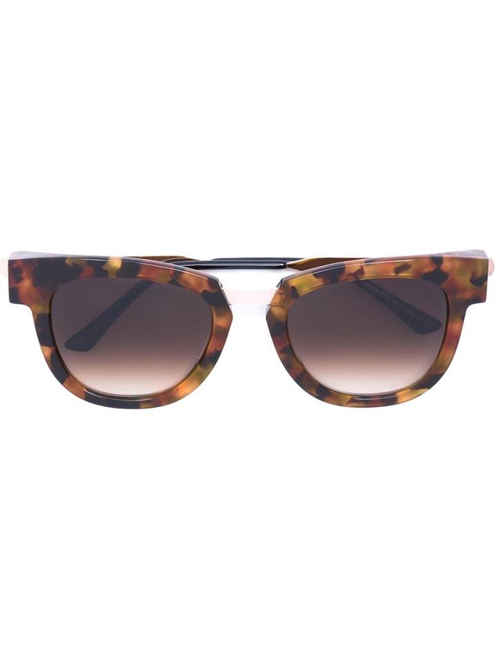 Thierry Lasry Square Frame Sunglasses, Women's, Yellow/orange, Acetate/plastic