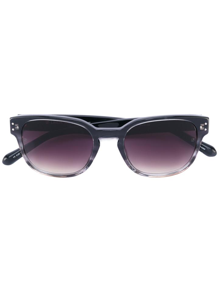 Linda Farrow Square Sunglasses - Black