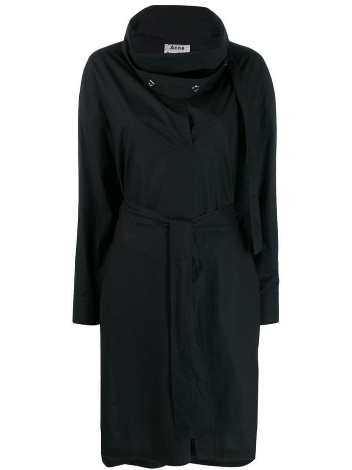 Acne Studios Voluminous Knee-length Dress - Black
