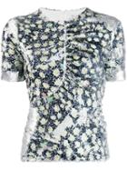 Preen By Thornton Bregazzi Ruched T-shirt - Blue