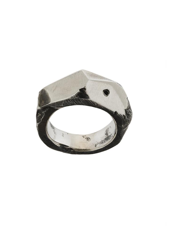 Lost & Found Ria Dunn Carved Ring - Metallic
