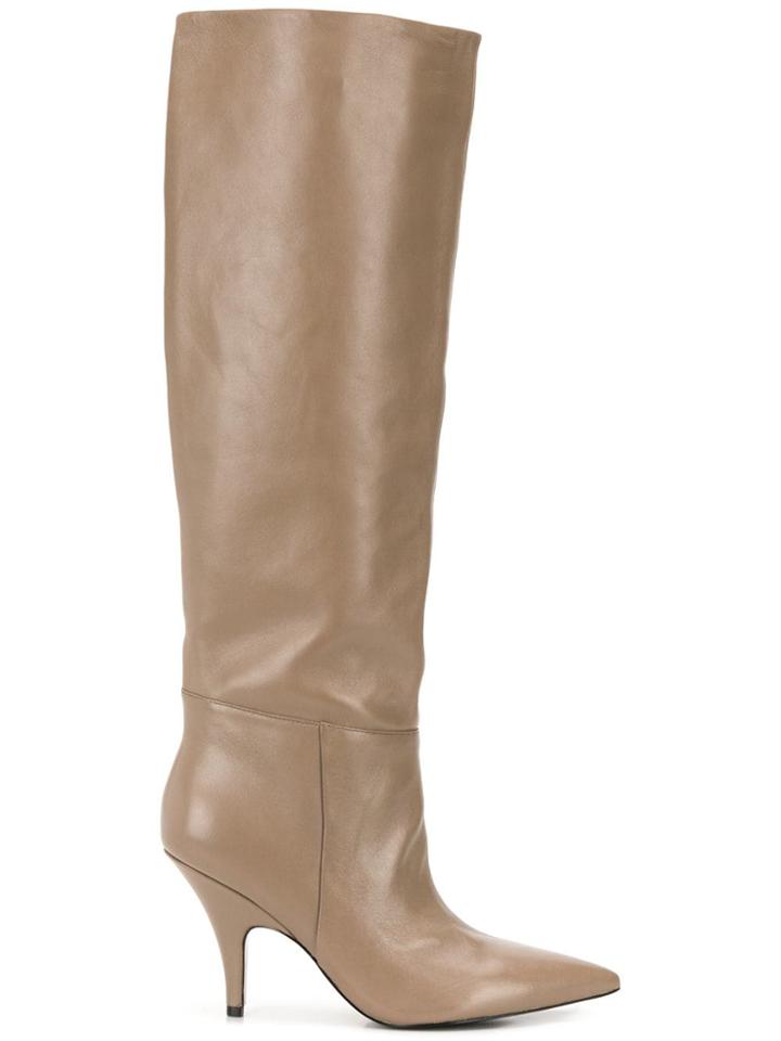 Kendall+kylie Knee Length Boots - Neutrals