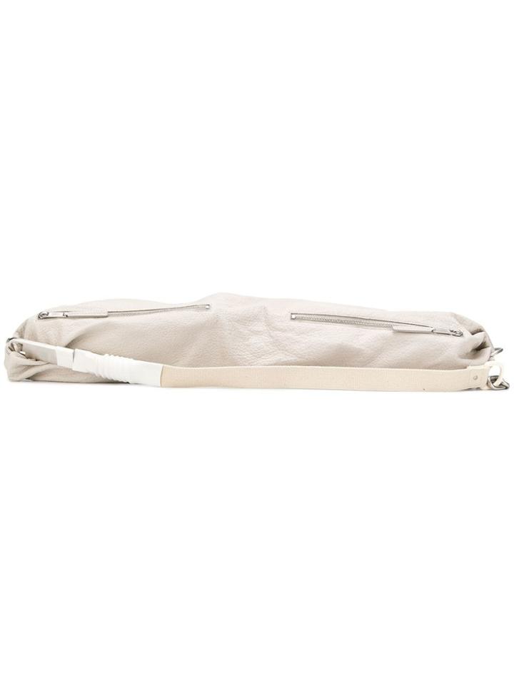 Rick Owens Sisyphus Off-the-runway Sash Bag - White