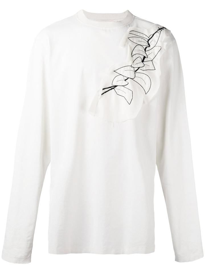 Damir Doma - Patched T-shirt - Men - Cotton - L, White, Cotton