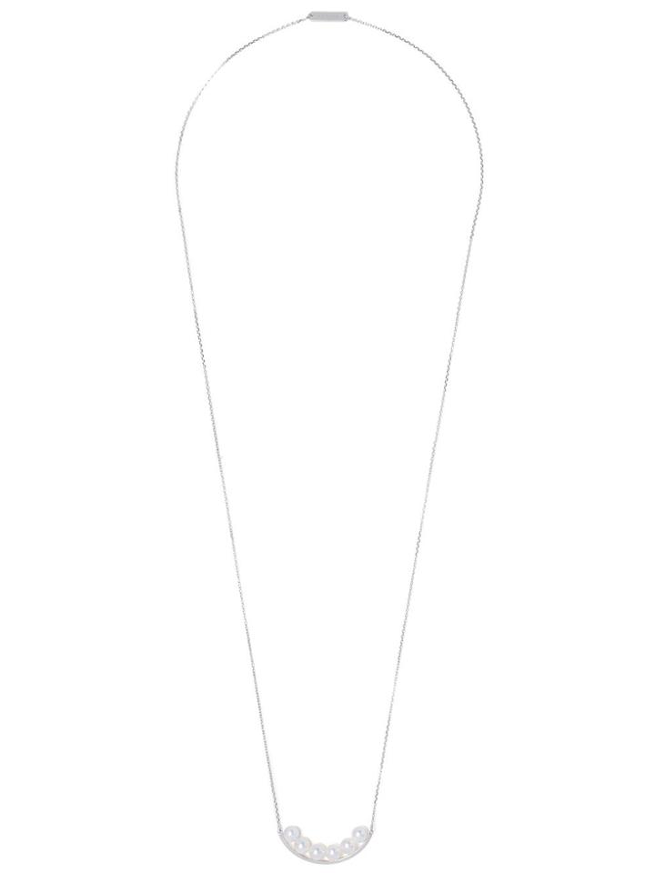 Tasaki 18kt White Gold Balance Plus Necklace
