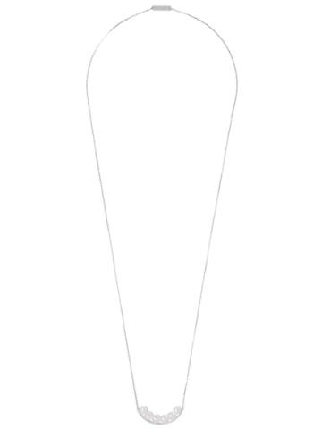 Tasaki 18kt White Gold Balance Plus Necklace