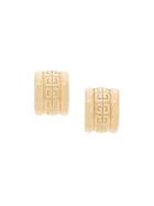 Givenchy Vintage 1980's Demi-hoop Earrings - Gold