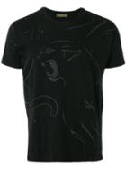 Valentino - Panther Print T-shirt - Men - Cotton - L, Black, Cotton