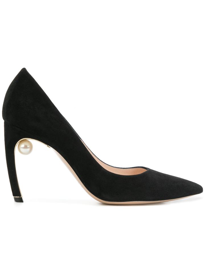 Nicholas Kirkwood Mira Pearl Pumps - Black