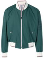 Thom Browne 4-bar Oversized Ripstop Blouson Jacket - Green