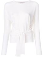 Dorothee Schumacher Tie Waist Sweater - White